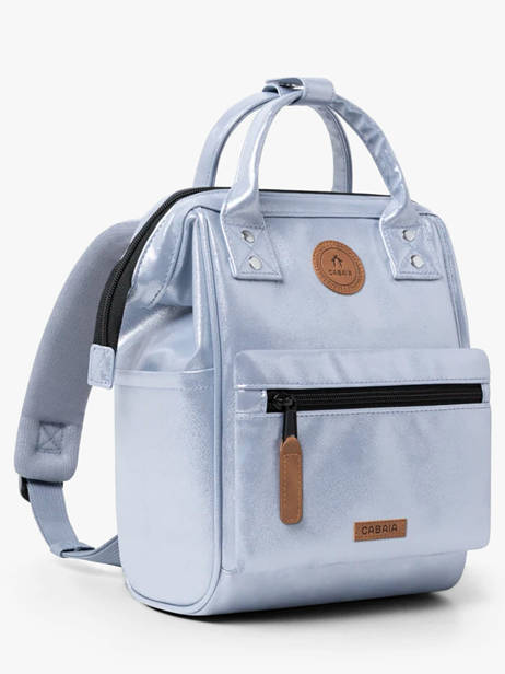 Rugzak Adventurer Gerecycleerd Polyester Cabaia Blauw adventurer XS ander zicht 3